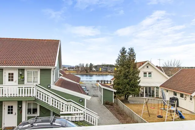 utsikt fra 2.etg