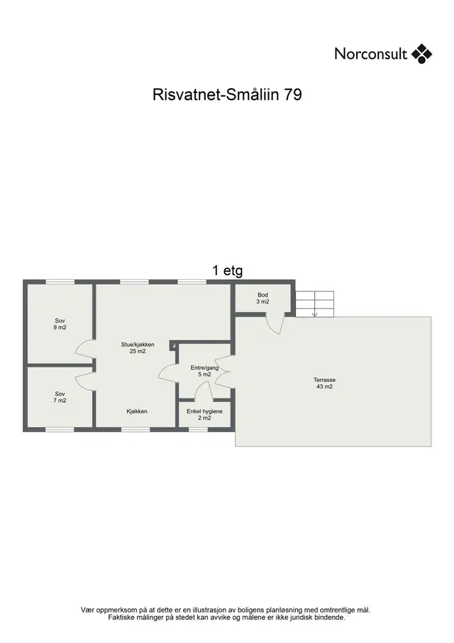 Charming log cabin in a lovely setting at Småliin. — image 24