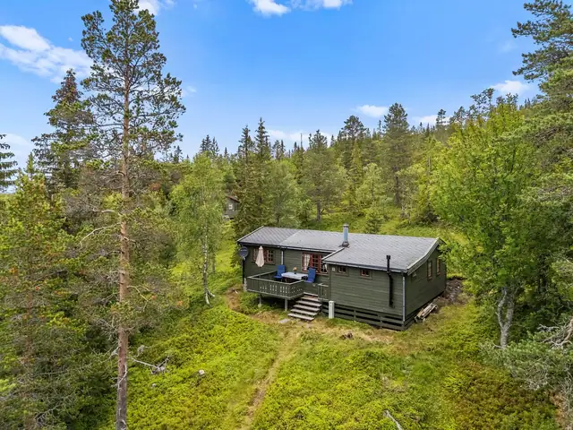 Eiendommen har enkel adkomst sommer og vinter, kun ca. 200 meter unna parkering hele året. Det er sti til hytten.