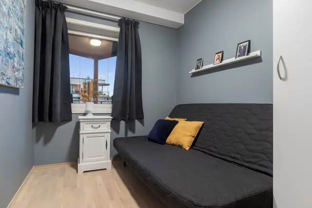 Soverom nr 2, også her er det plass for garderobe.