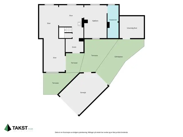 Planskisse 1. etasje