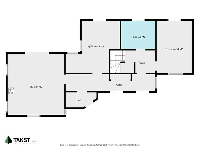 Simple & spacious detached house in an attractive location. Generous garden & large driveway. Short distance to the town centre and more. — image 23