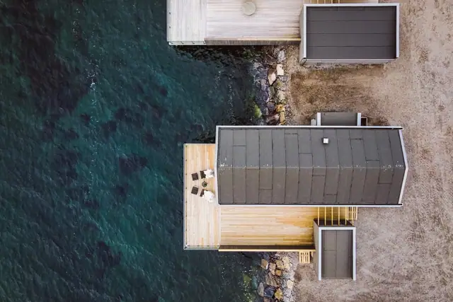 Lauvsnes - Kun 1 igjen! Fiske fra brygga? Unike rorbuer med idyllisk beliggenhet i sjøkanten. Flytebrygge like ved. — bilde 24