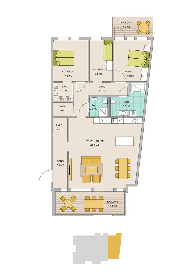 Fokusgården leilighet 206 — bilde 15