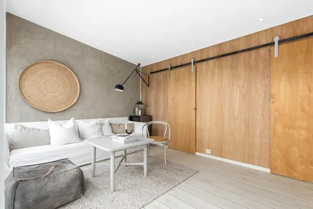 Stor lofstue med lekre detaljer