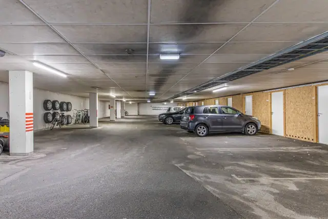 Parkeringskjeller.