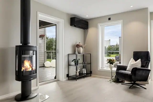 Modern detached house from 2021 at Reinsholm. 3 bedrooms, 3 bathrooms/wet rooms. Bedsit rental income NOK 6,135 per month. Carport — image 16