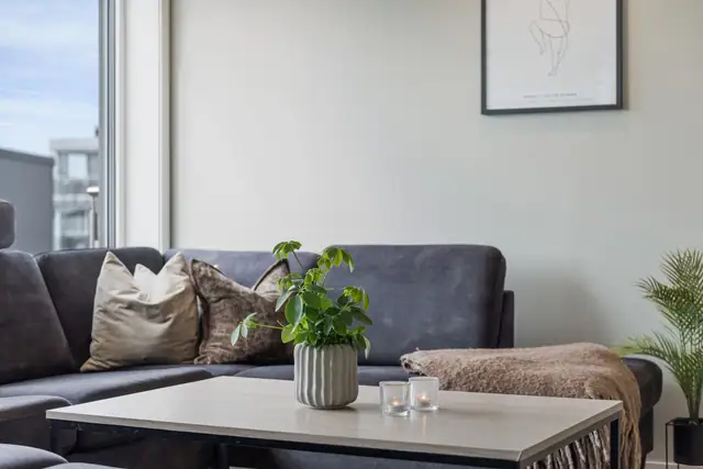 Modern detached house from 2021 at Reinsholm. 3 bedrooms, 3 bathrooms/wet rooms. Bedsit rental income NOK 6,135 per month. Carport — image 22
