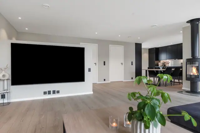 Modern detached house from 2021 at Reinsholm. 3 bedrooms, 3 bathrooms/wet rooms. Bedsit rental income NOK 6,135 per month. Carport — image 23