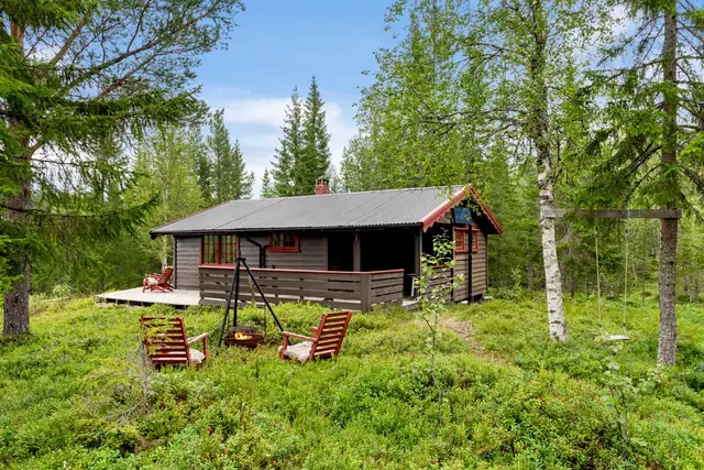 Flott familiehytte i nærheten av Risvatnet. Hytta er en del av et flott fritidsområde med gode jaktmuligheter!