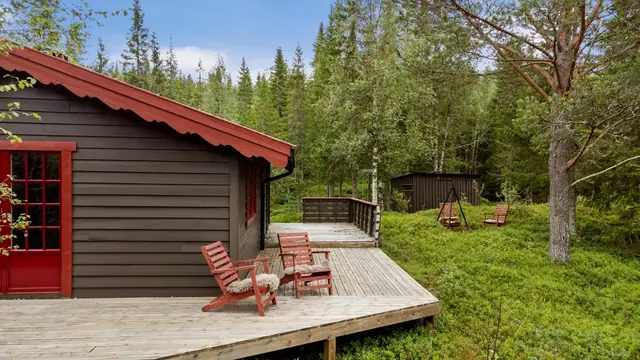 Superb family cabin near Risvatnet, part of a wonderful recreation area with good hunting! — image 21