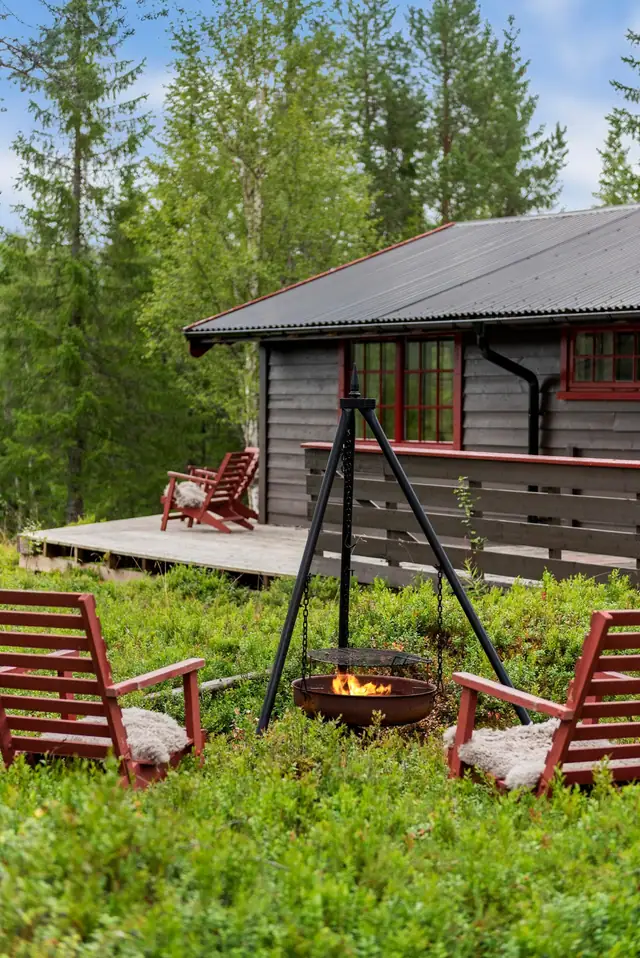 Superb family cabin near Risvatnet, part of a wonderful recreation area with good hunting! — image 23