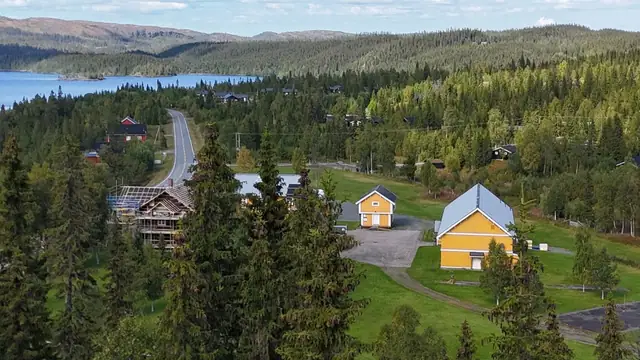 En innbydende hytte som kombinerer moderne komfort med ekte hyttesjarm. Nytt bad. — bilde 3
