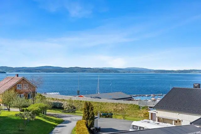Fantastisk utsikt og gode solforhold.