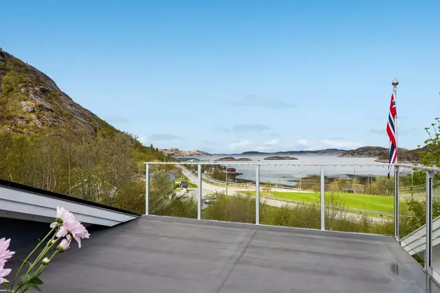 Takterrasse med upåklagelig utsikt!